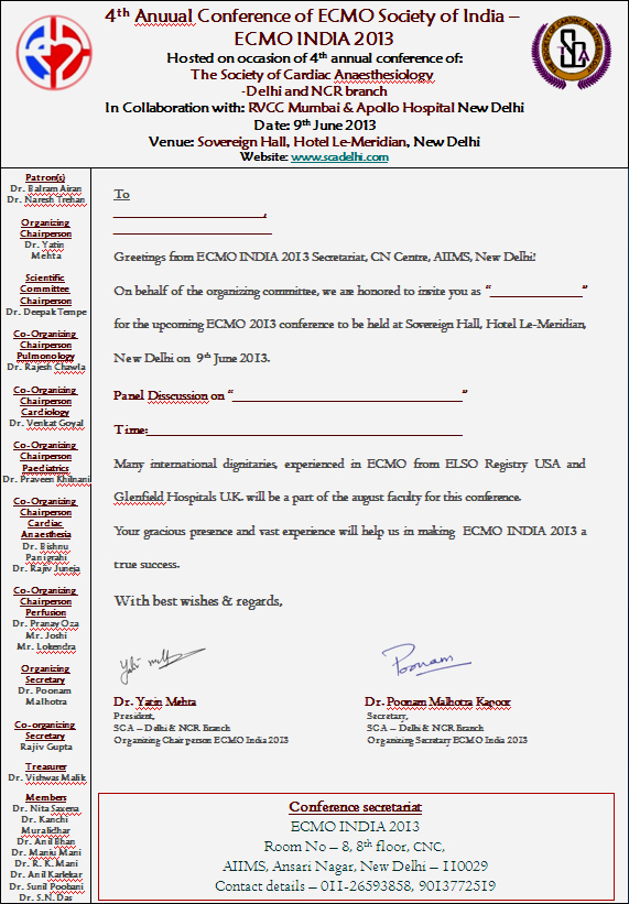 ECMO INDIA
