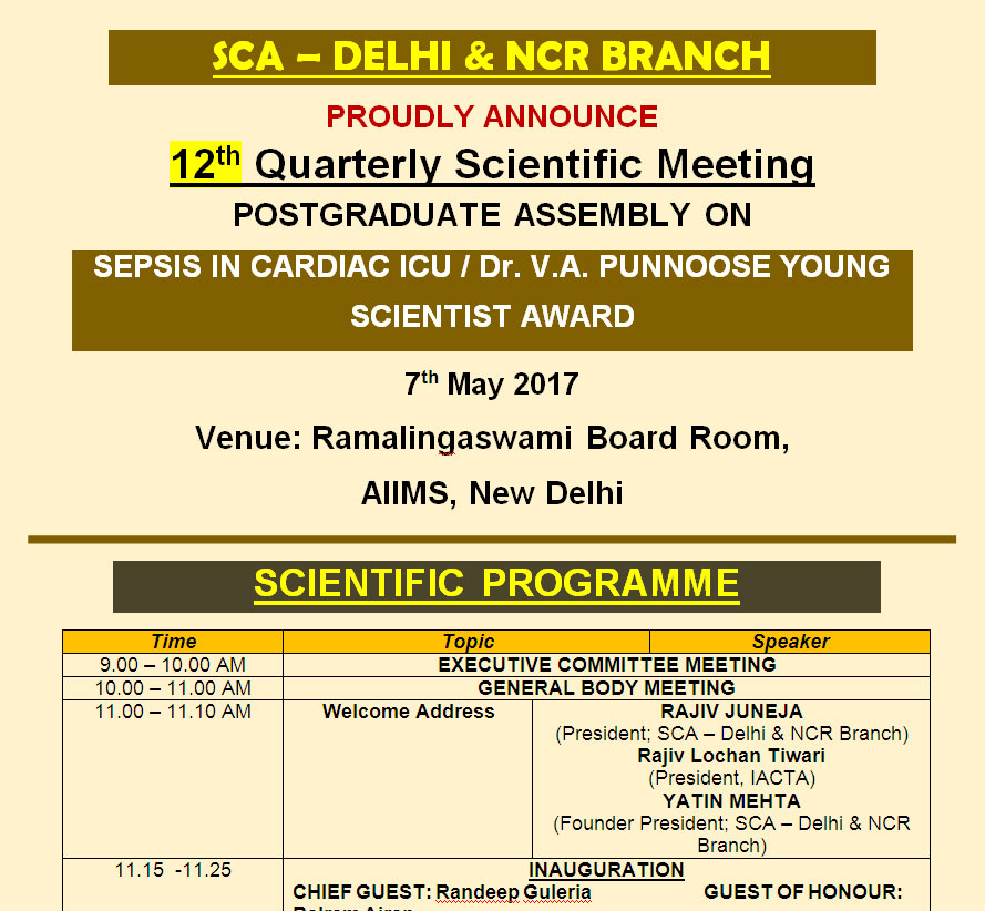 SCA Delhi