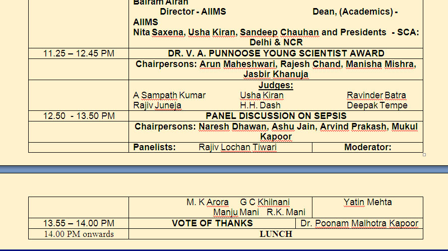 SCA Delhi